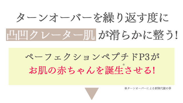 公式通販サイト「ベルクイーン」月面のようなボコボコ肌ケア美容液